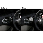 For Nissan 350Z 2006-2009 10pcs Car Left and Right Exhaust Port Diamond Sticker,Left and Right Drive Universal, Car Left and Right Exhaust Port