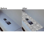 For Nissan 350Z 2006-2009 Car Glass Lifting Diamond Sticker, Left Drive, Car Glass Lifting, Left Drive