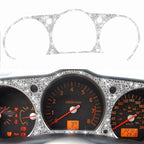 For Nissan 350Z 2006-2009 Car Speedometer Diamond Sticker,Left and Right Drive Universal, Car Speedometer