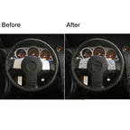 For Nissan 350Z 2006-2009 Car Steering Wheel Diamond Sticker,Left and Right Drive Universal, Car Steering Wheel