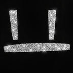 For Nissan 350Z 2006-2009 Car Navigation Frame Diamond Sticker,Left and Right Drive Universal, Car Navigation Frame
