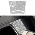 For Nissan 350Z 2006-2009 Car Rear Of Center Console Diamond Sticker, Left Drive, Car Rear Of Center Console, Left Drive