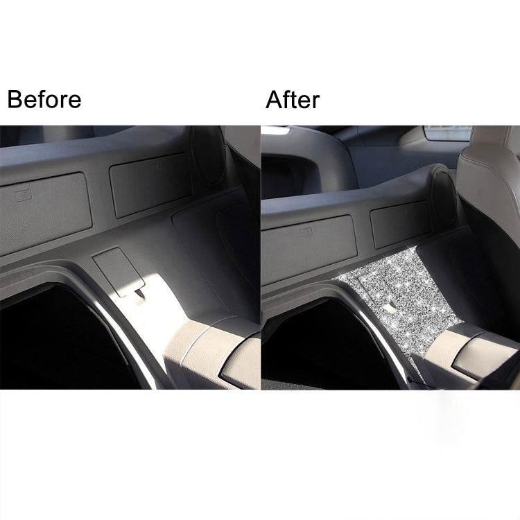 For Nissan 350Z 2006-2009 Car Rear Of Center Console Diamond Sticker, Left Drive, Car Rear Of Center Console, Left Drive
