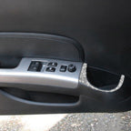 For Nissan 350Z 2006-2009 Car Door Water Cup Hole Diamond Sticker,Left and Right Drive Universal, Car Door Water Cup Hole