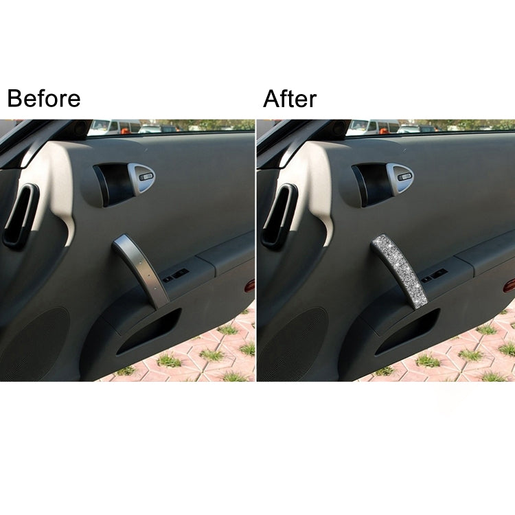 For Nissan 350Z 2006-2009 Car Passenger Side Door Handle Diamond Sticker, Right Drive, Car Passenger Side Door Handle, Right Drive