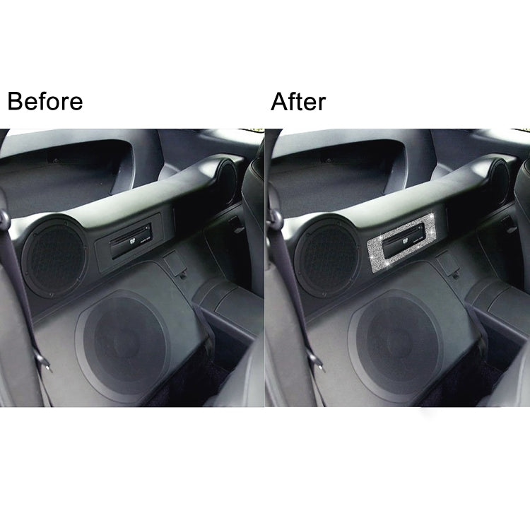 For Nissan 350Z 2006-2009 Car DVD Player Diamond Sticker,Left and Right Drive Universal, Car DVD Player