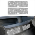 For Nissan 350Z 2006-2009 Car Rear Storage Box Diamond Sticker,Left and Right Drive Universal, Car Rear Storage Box