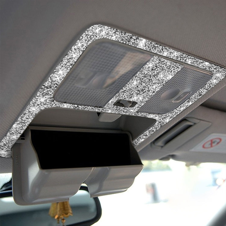 For Nissan 350Z 2006-2009 Car Hardtop Reading Light Diamond Sticker,Left and Right Drive Universal, Car Hardtop Reading Light