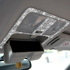 For Nissan 350Z 2006-2009 Car Hardtop Reading Light Diamond Sticker,Left and Right Drive Universal, Car Hardtop Reading Light
