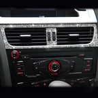 For Audi A4 / A5 / Q5 2pcs Car Air Conditioner Outlet Diamond Decoration Sticker, Air Conditioner Outlet Left Drive, Air Conditioner Outlet Right Drive