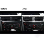 For Audi A4 / A5 / Q5 2pcs Car Air Conditioner Outlet Diamond Decoration Sticker, Air Conditioner Outlet Left Drive, Air Conditioner Outlet Right Drive