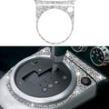 For Nissan 350Z 2006-2009 Car Gear Panel Diamond Sticker, Right Drive, Car Gear Panel, Right Drive