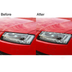 Car Light Eyebrow Diamond Decoration Sticker, Left and Right Drive, Light Eyebrow