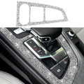 For Audi A4L / A5 2017-2019 Car Large Gear Panel Diamond Decoration Sticker, Left Drive, Right Drive