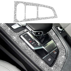 For Audi A4L / A5 2017-2019 Car Large Gear Panel Diamond Decoration Sticker, Left Drive, Right Drive