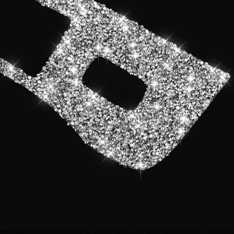 For Tesla Model 3 Car Window Raising Button Diamond Sticker, Left Drive, Car Window Raising Button, Left Drive
