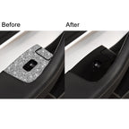 For Tesla Model 3 Car Window Raising Button Diamond Sticker, Left Drive, Car Window Raising Button, Left Drive