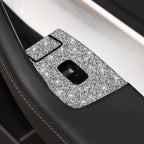 For Tesla Model 3 Car Window Raising Button Diamond Sticker, Right Drive, Car Window Raising Button, Right Drive