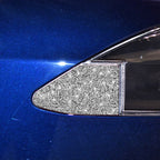 For Tesla Model S Car Charging Port Board Diamond Sticker,Left and Right Drive Universal, Car Charging Port Board