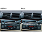 Car Center Control Panel Middle Diamond Decoration Sticker, Left and Right Drive, Center Control Panel Middle