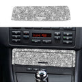 Car Gear Button Frame Diamond Decoration Sticker, Left Drive, Gear Button Frame