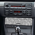 Car Gear Button Frame Diamond Decoration Sticker, Left Drive, Gear Button Frame