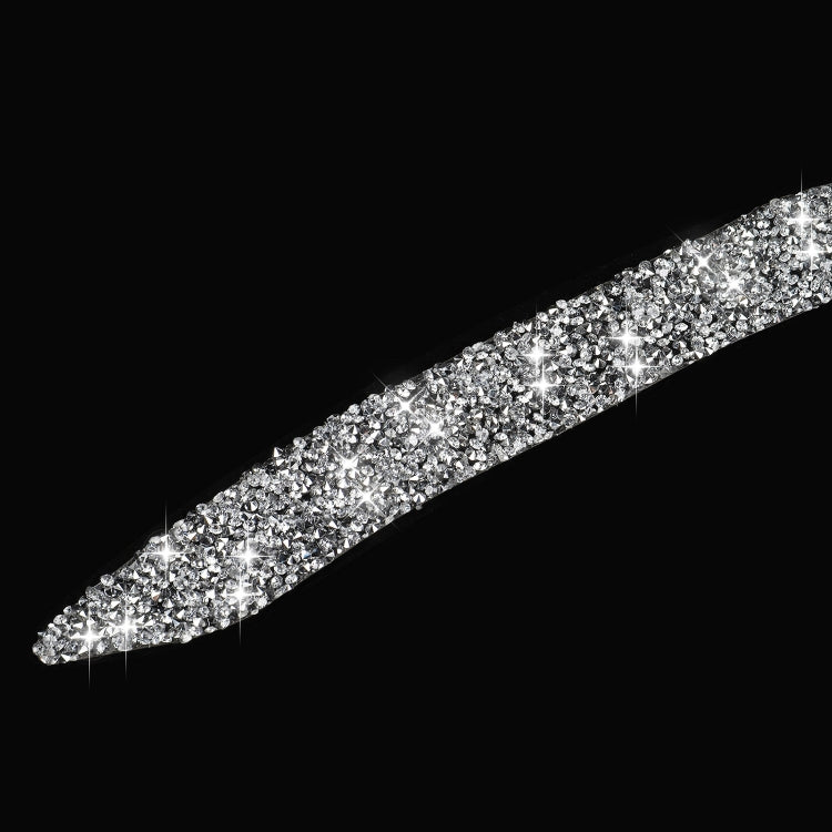 For Tesla Model X Car Rear Fog Lamp Diamond Sticker,Left and Right Drive Universal, Car Rear Fog Lamp