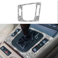 For BMW Series 3 E46 1998-2005 Car Center Control Panel Diamond Decoration Sticker, Center Control Panel Right Drive, Center Control Panel Left Drive