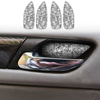 Car Door Bowl Diamond Decoration Sticker, Left and Right Drive, Door Bowl