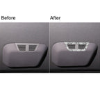 Car Rear Seat Roof Air Outlet Diamond Decoration Sticker, Left and Right Drive, Rear Seat Roof Air Outlet