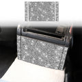 Car Rear Seat Air Outlet Panel Diamond Decoration Sticker, Left and Right Drive, Rear Seat Air Outlet Panel
