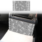 Car Rear Seat Air Outlet Panel Diamond Decoration Sticker, Left and Right Drive, Rear Seat Air Outlet Panel
