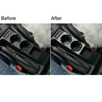 Car Water Cup Holder Panel Diamond Decoration Sticker, Left and Right Drive, Water Cup Holder Panel