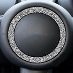 Car Steering Wheel R Chassis Diamond Decoration Sticker, For BMW Mini R55 / R56