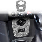 Car F Chassis Cigarette Lighter Cover Diamond Decoration Sticker, For BMW Mini Cooper F56