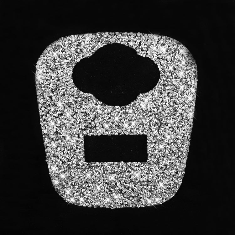 Car F Chassis Cigarette Lighter Cover Diamond Decoration Sticker, For BMW Mini Cooper F56