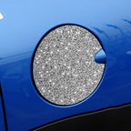 Car Fuel Tank Cap Diamond Decoration Sticker, For BMW Mini