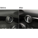 For BMW Mini Cooper Clubman Countryman  F55 4pcs Car F Chassis Door Handle Diamond Decoration Sticker, For BMW Mini Cooper Clubman Countryman F55