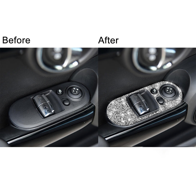 Car Lifting Panel Diamond Decoration Sticker, For BMW Mini F56