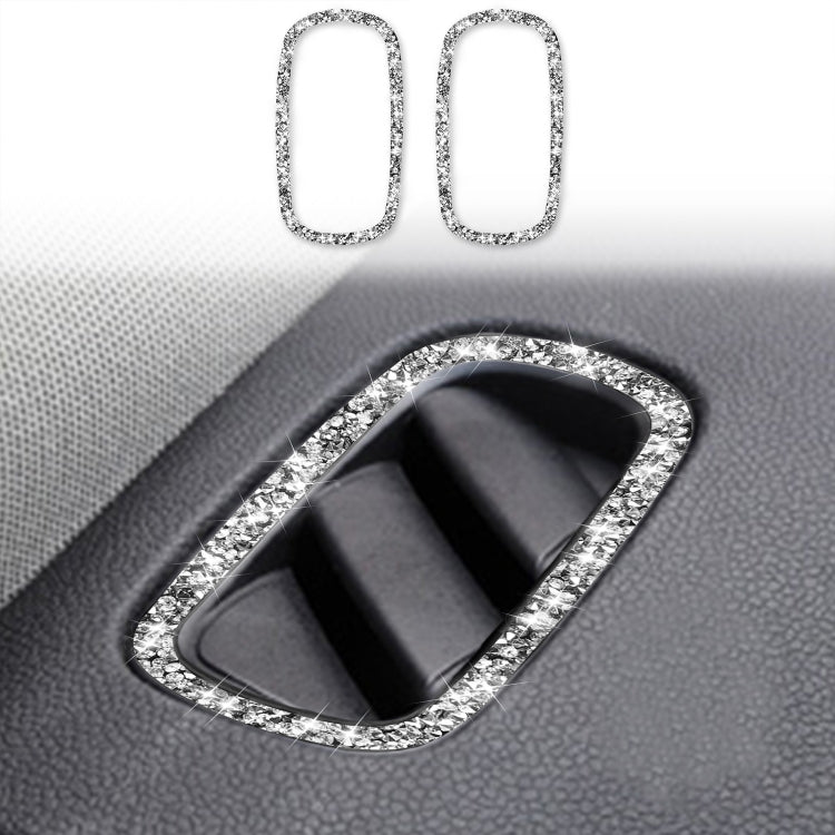 Car Air Outlet Frame Diamond Decoration Sticker, For BMW Mini F60