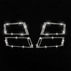For BMW X5 E70 / X6 E71 2008-2013 Car Side Air Outlet Diamond Decoration Sticker, Side Air Outlet