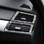 For BMW X5 E70 / X6 E71 2008-2013 Car Side Air Outlet Diamond Decoration Sticker, Side Air Outlet
