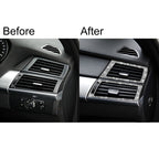 For BMW X5 E70 / X6 E71 2008-2013 Car Side Air Outlet Diamond Decoration Sticker, Side Air Outlet