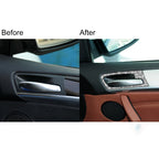 For BMW X5 E70 / X6 E71 2008-2014 Car Door Inner Handle Frame Diamond Decoration Sticker, Door Inner Handle Frame