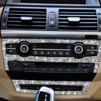 For BMW X5 E70 2008-2013 / X6 E71 2009-2014 Car Air Conditioner Set Diamond Decoration Sticker, Air Conditioner Set