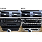 For BMW X5 E70 2008-2013 / X6 E71 2009-2014 Car Air Conditioner Set Diamond Decoration Sticker, Air Conditioner Set