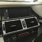 For BMW X5 E70 / X6 E71 2008-2013 Car Middle Air Outlet Diamond Decoration Sticker, Middle Air Outlet