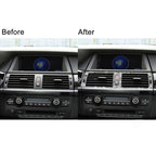 For BMW X5 E70 / X6 E71 2008-2013 Car Middle Air Outlet Diamond Decoration Sticker, Middle Air Outlet