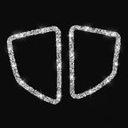 For BMW X5 E70 / X6 E71 2008-2013 Car Dashboard Air Outlet Diamond Decoration Sticker, Dashboard Air Outlet Right Drive, Dashboard Air Outlet Left Drive