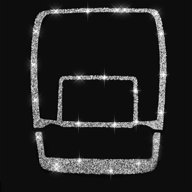 For BMW X5 E70 / X6 E71 2008-2013 2pcs Car Reading Light Diamond Decoration Sticker, Reading Light